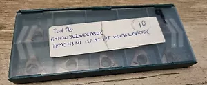 (10 Pcs) TOOL FLO TNMC431 NT 12P ST EXT EW.0362 GPX50 On-Edge Threading Inserts - Picture 1 of 4