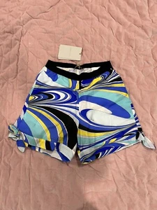 Emilio Pucci Kids Girls Bermuda Shorts Size 12 - Picture 1 of 7