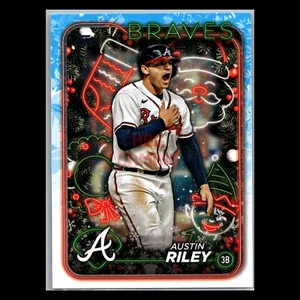 Austin Riley 2024 Topps Holiday Atlanta Braves #H172 Baseball Card - Picture 1 of 2