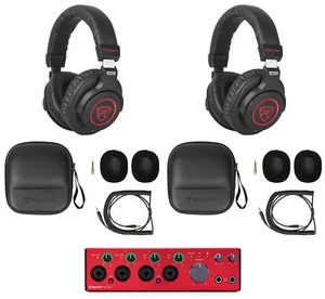 Focusrite Clarett+ 4Pre USB-C Audio Recording Interface JFET/ADAT+(2) Headphones - Picture 1 of 12