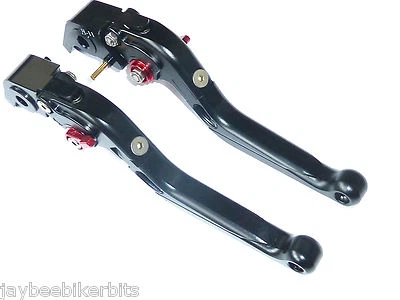 JUEGO DE PALANCAS DE FRENO Y EMBRAGUE PLEGABLES PISTA DE CARRERAS CARRETERA TS104 DUCATI 999/S/R S4RS Foto 1 de 4