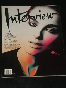 INTERVIEW magazine 2009, Natalie Portman, Michael Jackson, Diane Kruger, RARE - Foto 1 di 1
