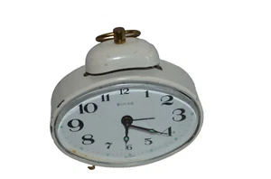   W. GERMANY by SOLAR  NAME -  ANTIQUE ,WIND UP ,ALARM - GREAT CONDITION CLOCK. - Picture 1 of 6