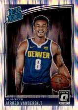 2018-19 Panini Donruss Optic Rated Shock Prizm Jarred Vanderbilt #151 Rookie RC