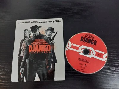 Django Unchained Steelbook Blu-ray Leonardo DiCaprio Jamie Foxx - Image 1 of 4