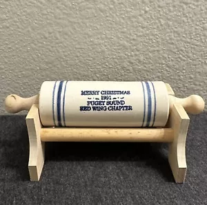 RED WING 2ND ANNUAL STONEWARE MINI NUDELHOLZ 8,5" LANG - Bild 1 von 8