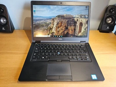 14" Dell Latitude 5480 Core i5-6300U 2.4GHz 8GB 240GB SSD Windows 10 Laptop - Image 1 of 4