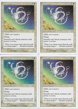 MTG: SUNWEB 6th Edition RARE; played, Excellent condition x4