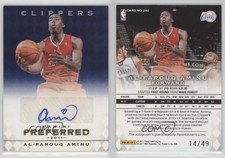 2011-12 Panini Preferred Blue /49 Al-Farouq Aminu #292 Auto