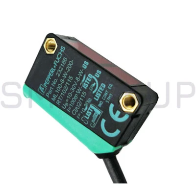 New In Box PEPPERL + FUCHS ML100-8-W-200-RT/102/115 Diffuse Mode Sensor - Image 1 of 2