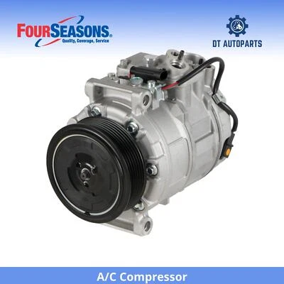 For 2007-2009 Dodge Sprinter 3500 A/C Compressor Front 4 Seasons 2008 - Imagem 1 de 4