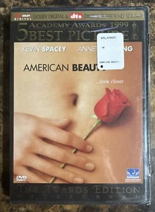 American Beauty (DVD, 1999, Widescreen) NEW - Picture 1 of 3