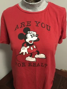 Disney Mickey Mouse Tshirt XL/XG 15/17 - Picture 1 of 1