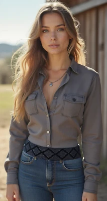 Mujeres Cintura de Cadera Azul Marino Cuentas Cintura Envolvente Corbata Día Noche Cinturón Ajuste M L Foto 1 de 4