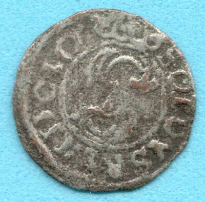 Польский шиллинг 1600? Sigismund III Vasa Waza Vaza РЕДКАЯ 3720 - Изображение 1 из 2