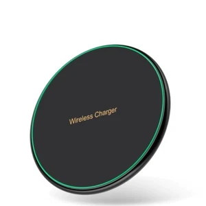 Qi Wireless Fast Charger Charging Pad for Iphone Samsung Galaxy Note 8 S8 S7 - Picture 1 of 6
