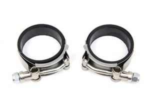 Power Intake Manifold Clamp Kit with Flat Seals for Harley Shovelhead FL FX XL  - Picture 1 of 4