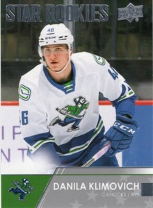 21-22 2021-22 AHL Danila Klimovich STAR ROOKIES #104-Canucks