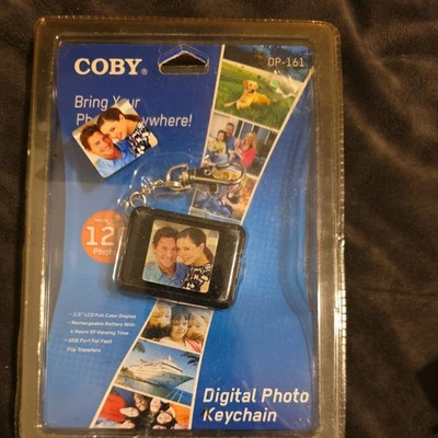 COBY Digital Photo Keychain DP-161 Share your photos 1.5 LCD Display *New* - Image 1 of 2