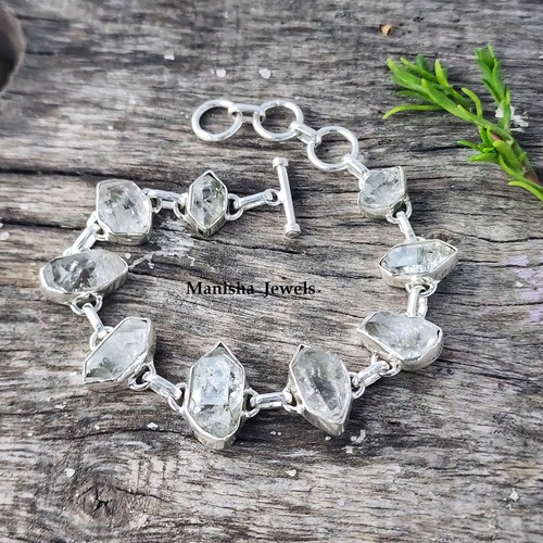 VALENTINO Bracciale Herkimer Diamante Argento Sterling 925 Regali Gioielli R 2936