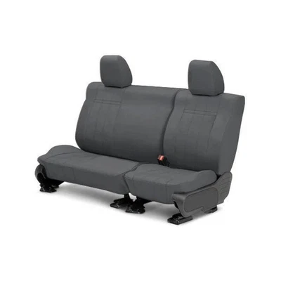 Fundas de asiento personalizadas para Hummer H3 06-08 CalTrend DuraPlus segunda fila carbón Foto 1 de 4
