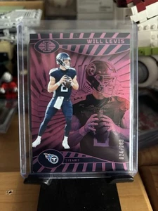 2024 Panini Illusions Will Levis #88 Trophy Collection Pink /299 Titans (SP) - Bild 1 von 2