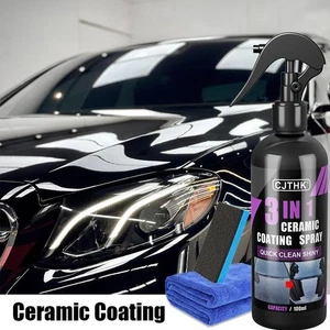 Car Ceramic Nano Coating Liquid Crystal Hydrophobic Polishing Paint Protection - Picture 1 of 28