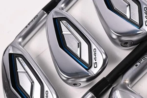Ping G440 Irons / 5-PW / Black Dot / Senior Flex Ping Alta CB Blue AWT Shafts - Picture 1 of 7