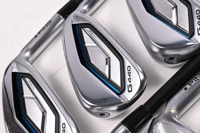 Ping G440 Irons / 5-PW / Black Dot / Senior Flex Ping Alta CB Blue AWT Shafts - Image 1 of 4