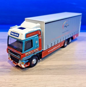 Corgi CC13611 DAF CF Curtainside Lorry Pollock (Scotrans) Ltd Pall-Ex Truck 1:50 - Picture 1 of 16