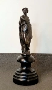 Ancienne Statuette En Bronze Femme A L'antique. - Picture 1 of 12