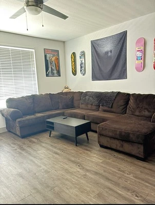 Corduroy Sofa - Image 1 of 4