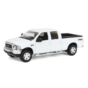 1/64 2004 F-250 Super Duty Crew Cab Pickup Truck White Motormax 400244 - Picture 1 of 5