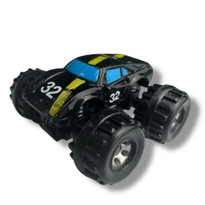 Vintage Micro Machines Monster Ferrari 308 Galoob 1989 Black with Yellow Stripe - Picture 1 of 4