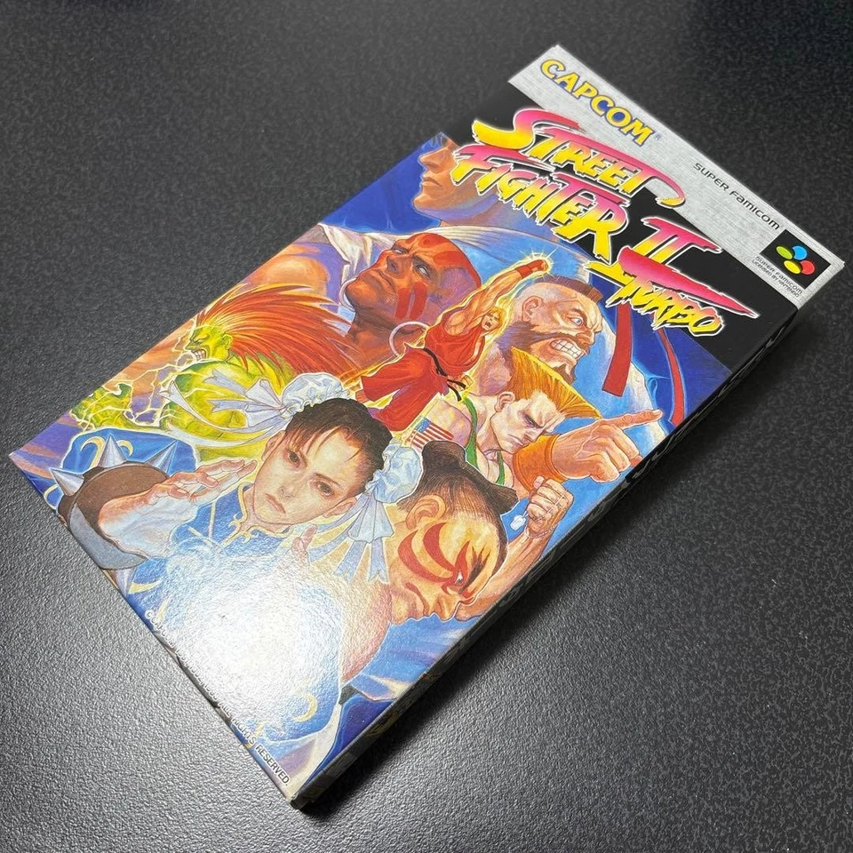 Super Famicom Capcom Street Fighter II Turbo Unopened New in Mint Japan - Image 1 of 4