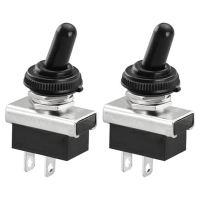 Waterproof Design OnOff Toggle Switch Set of Two for Easy Installation - Image 1 of 4