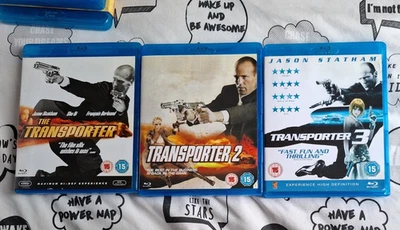 TRANSPORTER TRILOGY 1 2 3 JASON STATHAM BLU RAY Region B ACTION - Image 1 of 4
