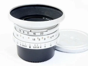 Minolta G-Rokkor 28mm F3.5 L Wide Angle Prime Lens Silver L39 Leica from Japan - Picture 1 of 4
