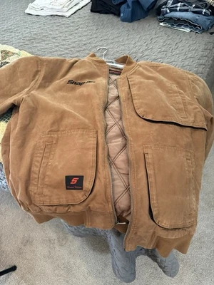 Chaqueta acolchada tipo Carhart a presión 2xl Foto 1 de 2