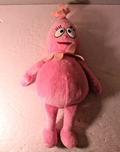 2012 TY Beanie Buddies 14” YO GABBA GABBA Foofa PLUSH HTF - Picture 1 of 7