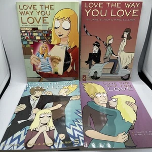 LOVE THE WAY YOU LOVE ONI PRESS DIGEST SOFTCVR TPB (4) LOTE DE LIBROS VOLUMEN #2 4 5 6 - Imagen 1 de 5