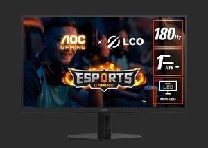 AOC 27' MiniLED 1152 Zones Fast VA QTD, QHD, 180Hz, 1ms, HDR1000,Low input la... - Picture 1 of 1