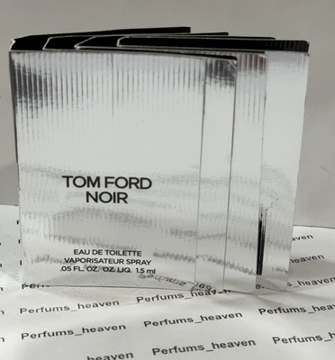 4 x Tom Ford Noir Eau de Toilette Muestra Spray Hombres Frasco 1.5ML Cada uno (Lote de 4) Foto 1 de 2