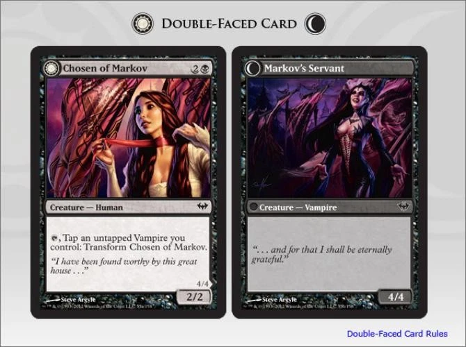 Chosen of Markov (Markov's Servant) - Medium Play MTG Dark Ascension - Image 1 of 1