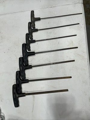 T Handle Hex Wrenches 7 Piece Set - Image 1 of 4