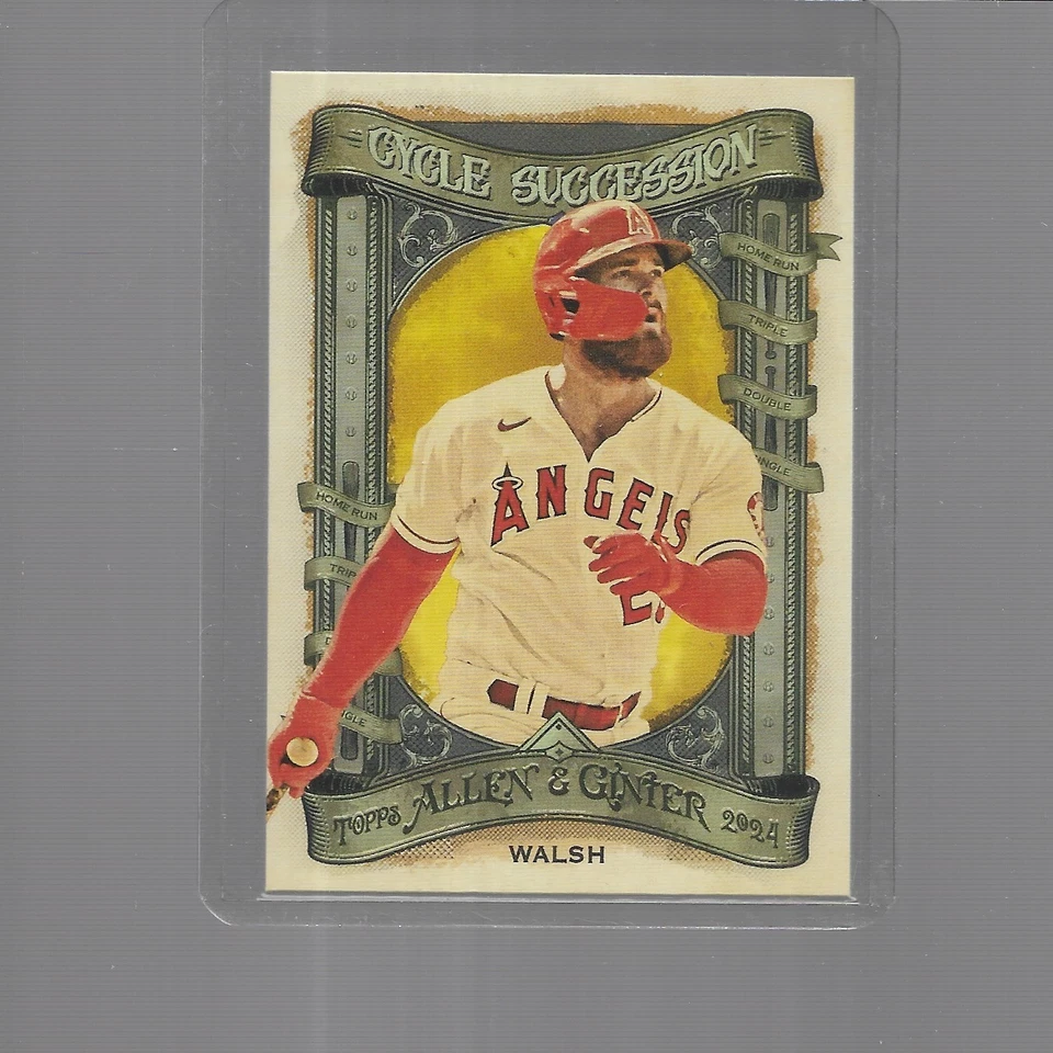 2024 TOPPS ALLEN & GINTER BASEBALL CYCLE SUCCESSION JARED WALSH #CS-43 - Image 1 of 1