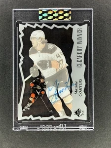 2021-22 Upper Deck Clear Cut Winners Auto Maxime Comtois Anaheim Ducks Encased - Bild 1 von 2