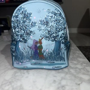 Disney Loungefly Robin Hood Maid Marian Mini Backpack NWT - Picture 1 of 6