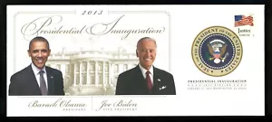 US Inauguration Day FDC Barack H Obama 1/20/2013 USPS BHO-II-None Washington DC - Picture 1 of 2