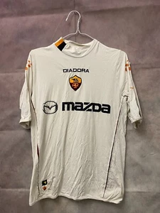 CAMISETA DE FUTBOL LOCAL AS ROMA 2003 2004 DIADORA Mazda talla L HOMBRE - Imagen 1 de 5